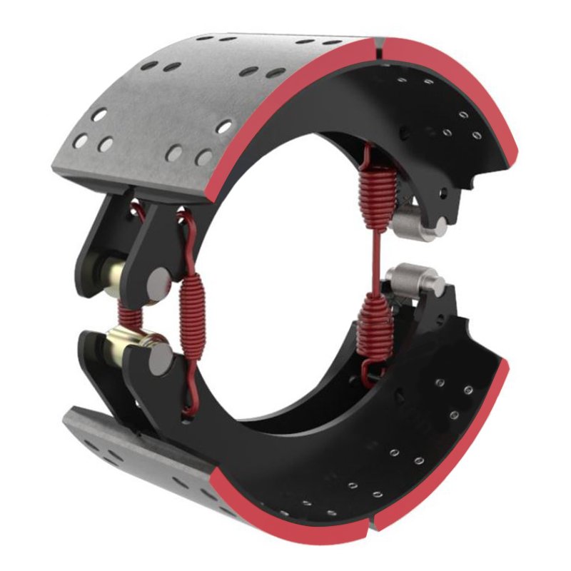 20k 23k 24k Brake System Heavy Duty Semi Trailer Spare Parts Drum 4707 4709 4711 4720 Truck Parts Brake Shoe