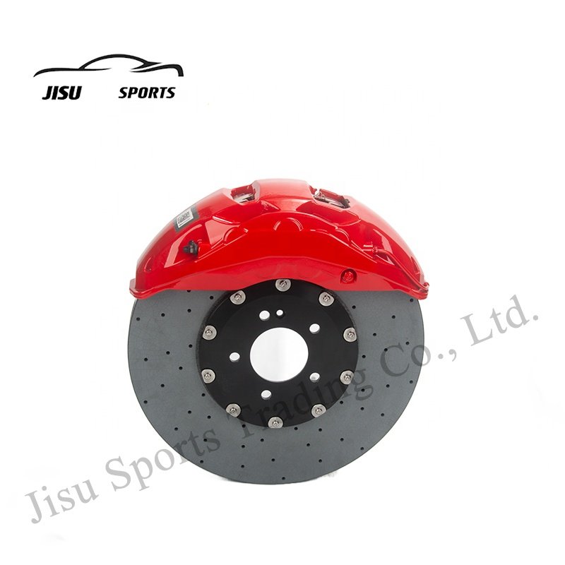 Reputable China Factory Big Brake Kit 10pot Caliper Carbon Ceramic Disc Kit for Akebono Porsche Benz G500