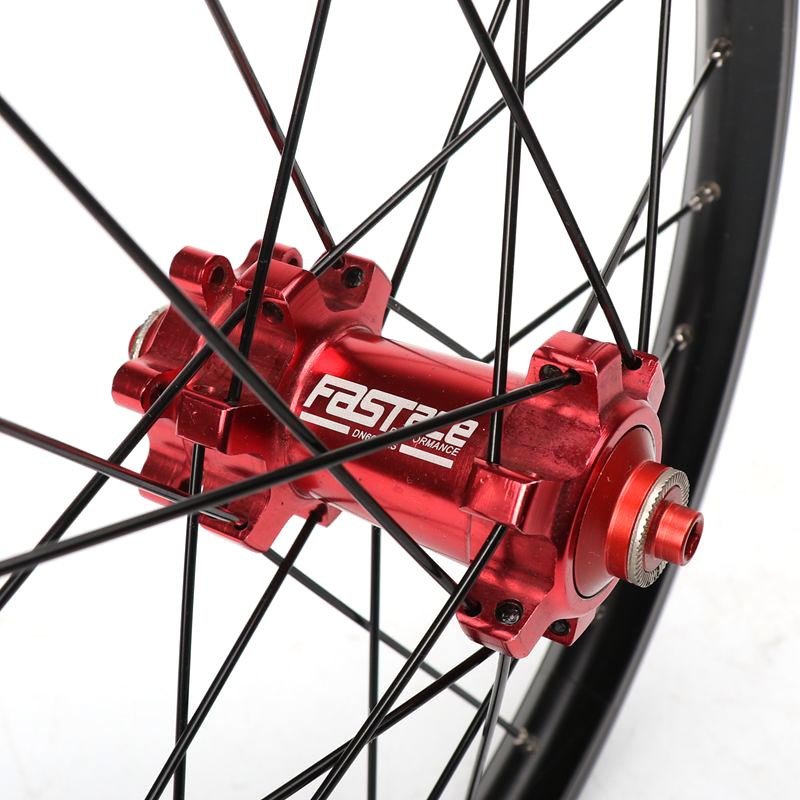 16 Inch 305 Straight Pull Disc Brake 2 Peilin 11 100-135 Aluminum Alloy Double-layer Wheels Bicycle Wheel Set Wheel Rims