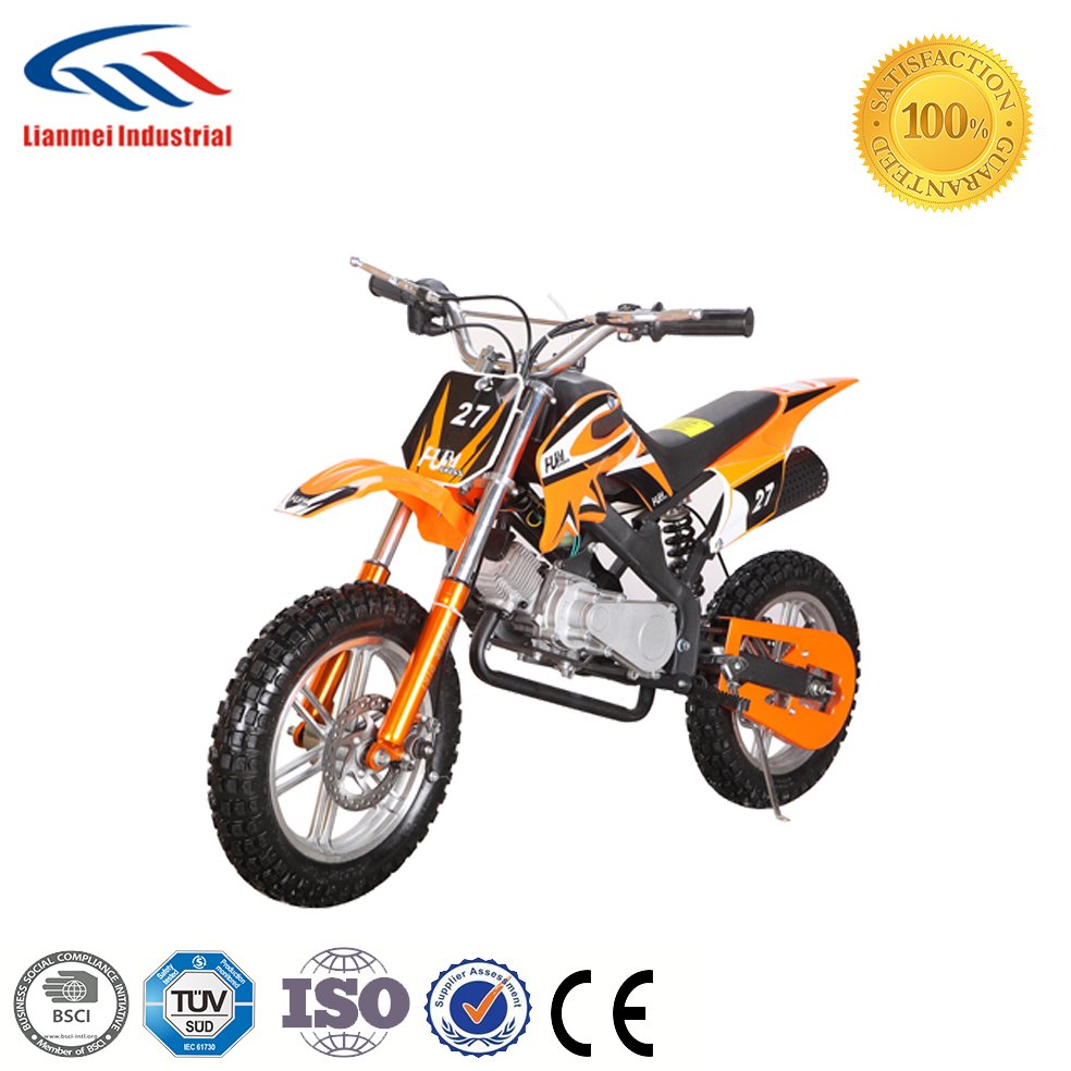 China Supplier Two Stroke 49cc Single Cylinder Motorbike with Big Tyre