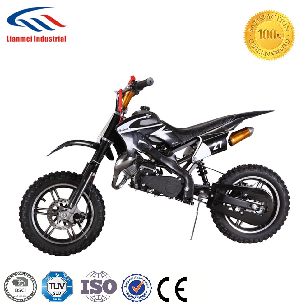 China Supplier Two Stroke 49cc Single Cylinder Motorbike with Big Tyre
