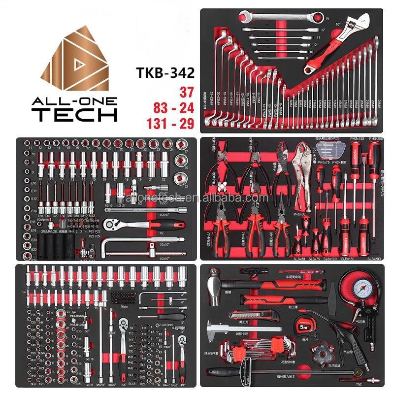 Customizable CR-V Steel Hand Tool Kit Combination Ratchet Wrenches Screwdrivers Bits for Repair Work OEM Support Box Packaging