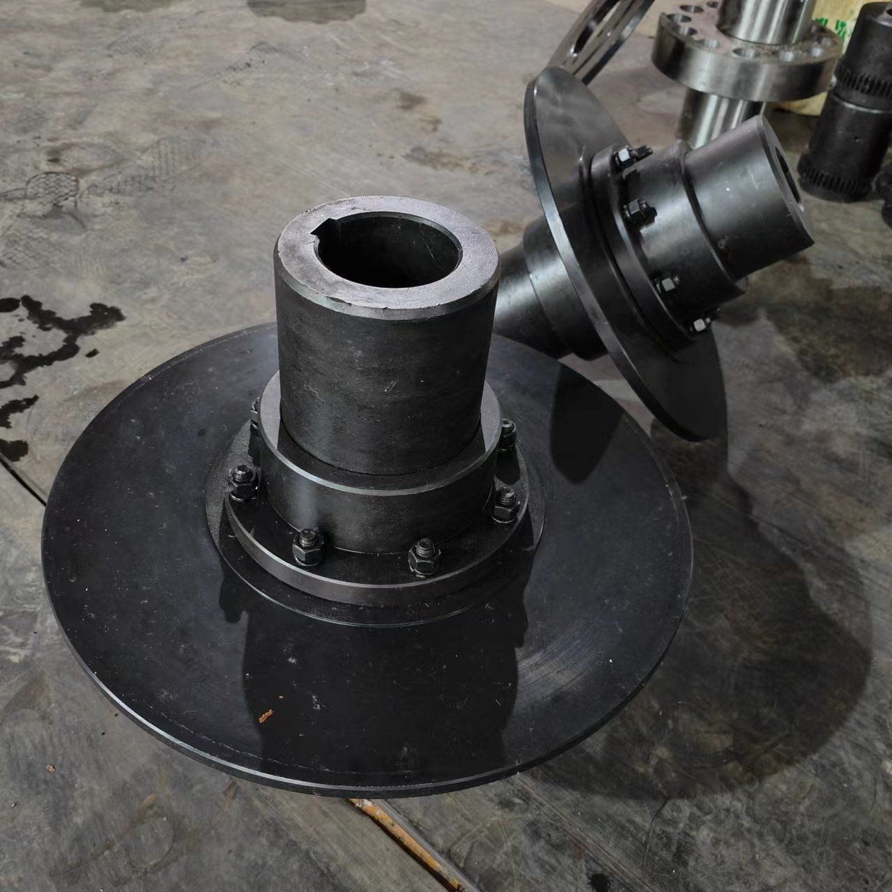 WGP Drum Gear Flexible Coupling With Brake Disc for Heavy Industrial Equipment