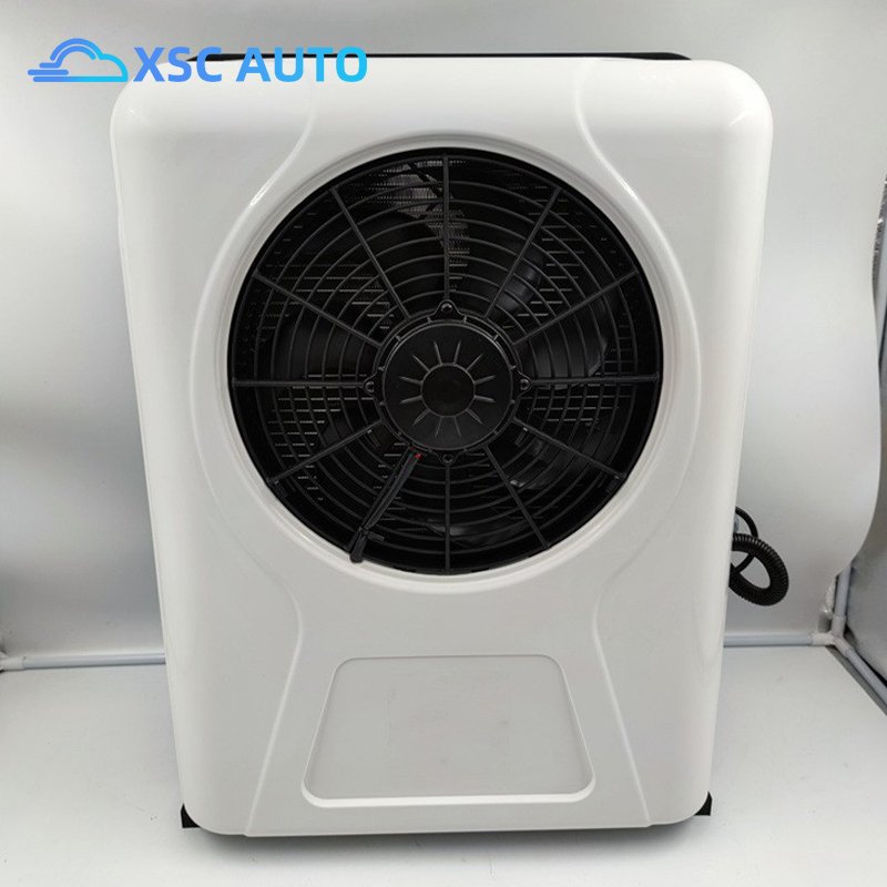 2024 High Quolity12V Truck Sleeper Parking Cooler AC Kit Car Compressor Electric Tractor Cab Air Conditioner for Sale