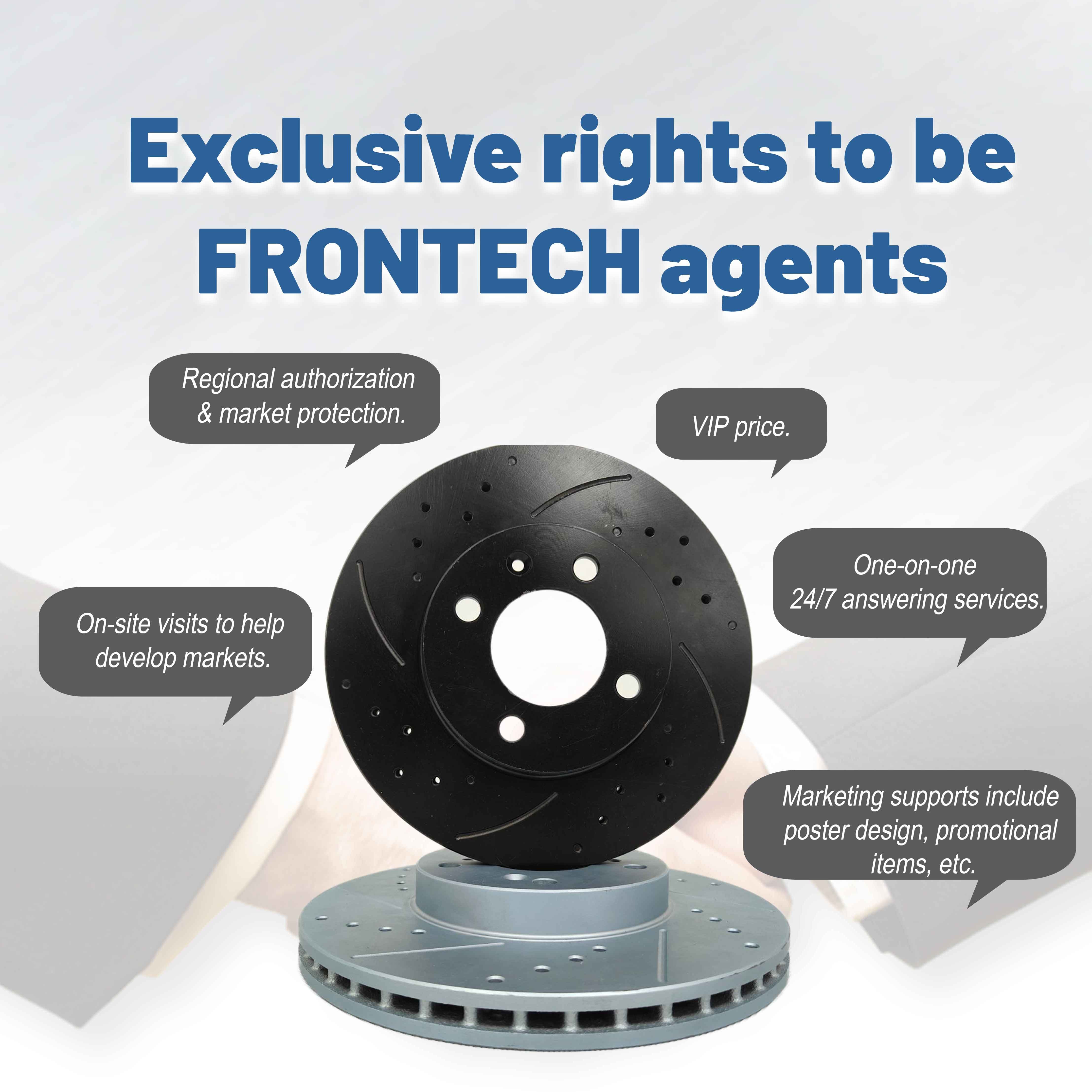Universal Disc Brake Rotors and Pads Manufacture Brakes Discs for Kia