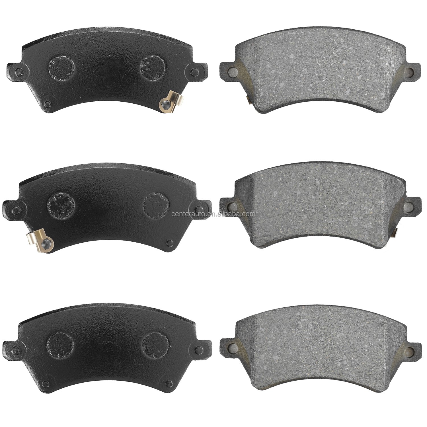 7154-D1215 Auto Parts Car Brake Pads for Toyota Corolla (03-08) with Semi-metallic or Ceramic Material
