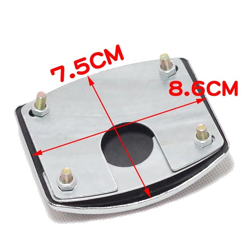 Motorcycle Scooter Brake Pedal Thick Aluminum Alloy Anti-skid Brake Pedal Modified Motorcycle Foot Pedal for 525ac 500ac Ds525x