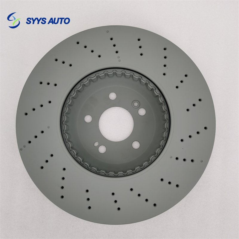 Front Brake Disc 2224212612 for Mercedes-Benz S63 AMG S65 AMG 2224210812 A2224212612 A2224210812