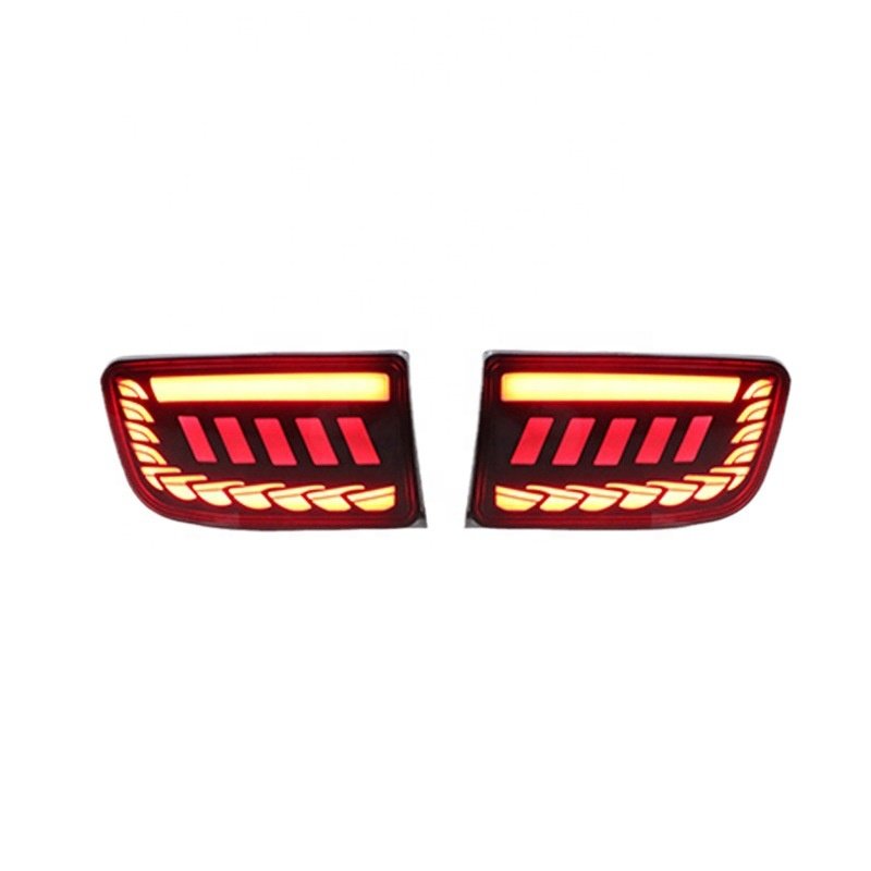 Spedking LED Rear Tail Light Bumper Brake Fog Lamp Reflector Kit for Toyota Land Cruiser Prado 2003-2009 4runner 03-05