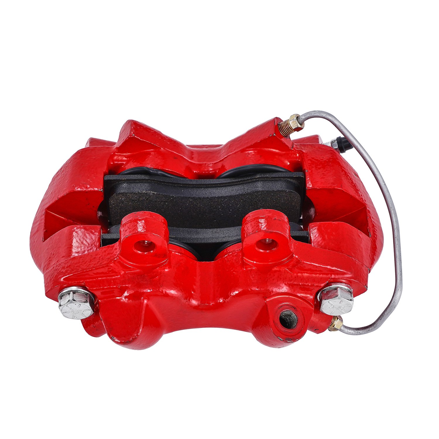 Disc Brake Calipers Loaded W/ Pads for 1967 Ford Mustang 4405-RED PCS