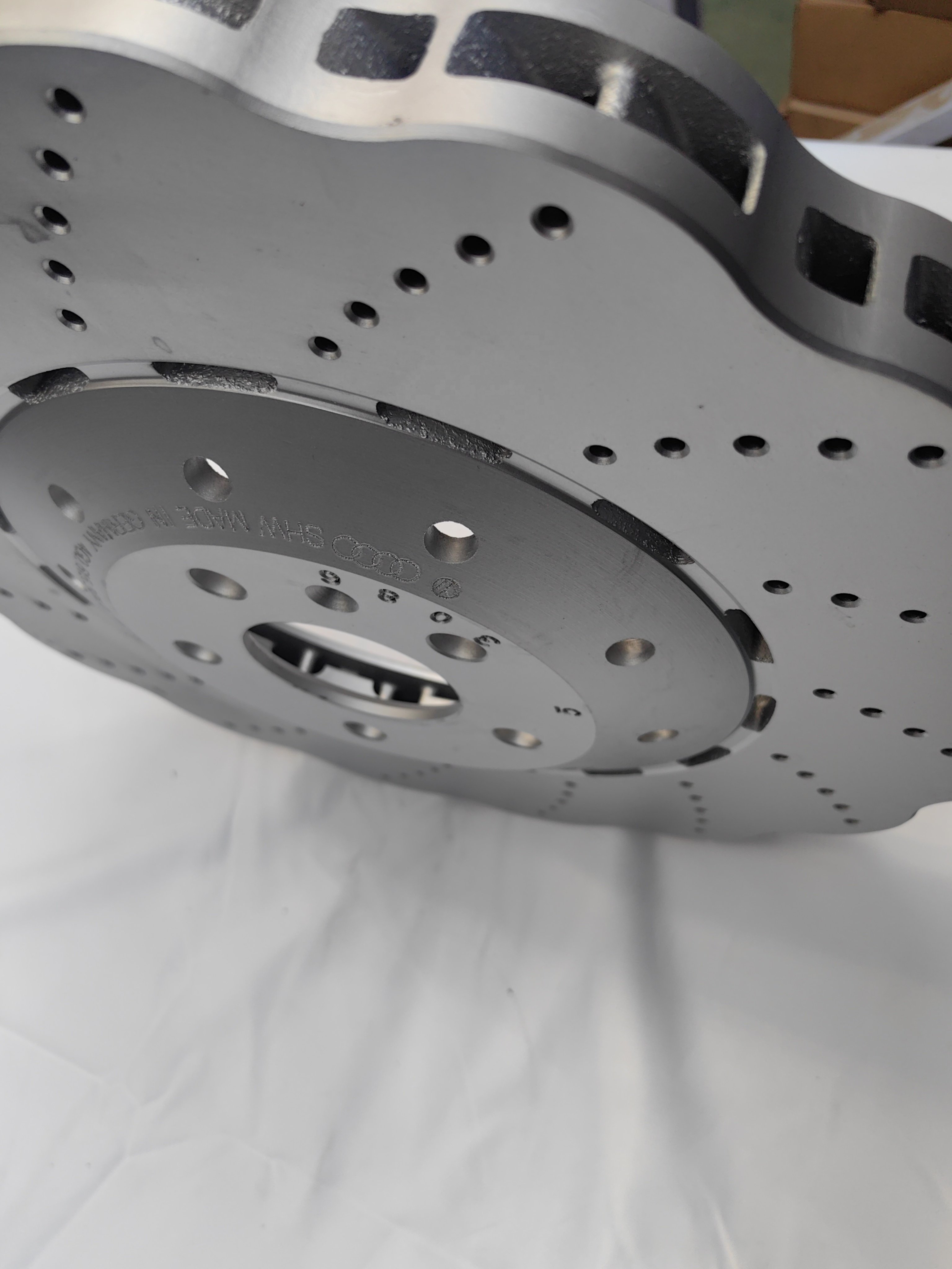 High Quality 4G0615301E 4G0615301AH Audi A6 Avant C7 RS6 Wave Disc 390mm Front and Rear 356mm Brake Disc