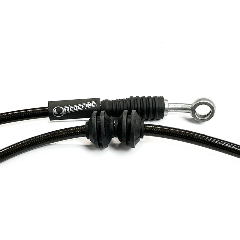 Compatible With All Brake Fluids 3 Layers Auto Brake Line Stainless Steel Braided Brake Hoses for Honda Acura