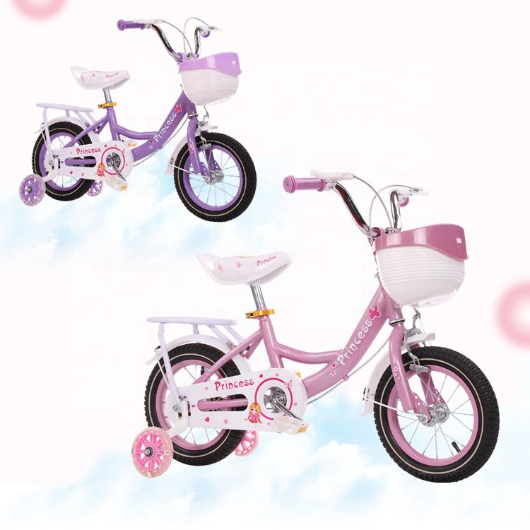 2024 Wholesale Lightweight 12 Inch 14 Inch 18 Inch Kids Bikes Ride on Bike for Kids/10 Years Girl Cycle Bicycles Children Cart