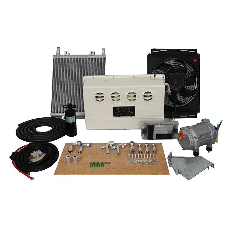 Tractor Air Conditioner Kit 24v Truck Conversion Retrofitting Car air Conditioners 12 Volt RV Parking Cooler