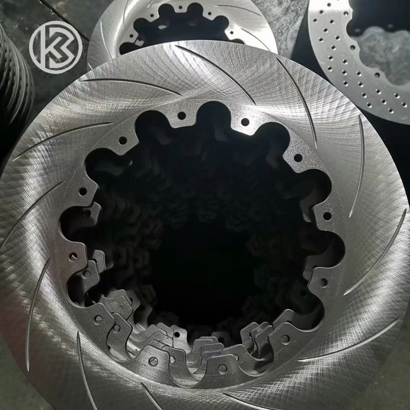370X24MM Racing Quality Rear Brake Rotor Two Pieces Floating Brakes Disc for BMW M3 M4 F22 F30 F33 F80 F82 F83 F87