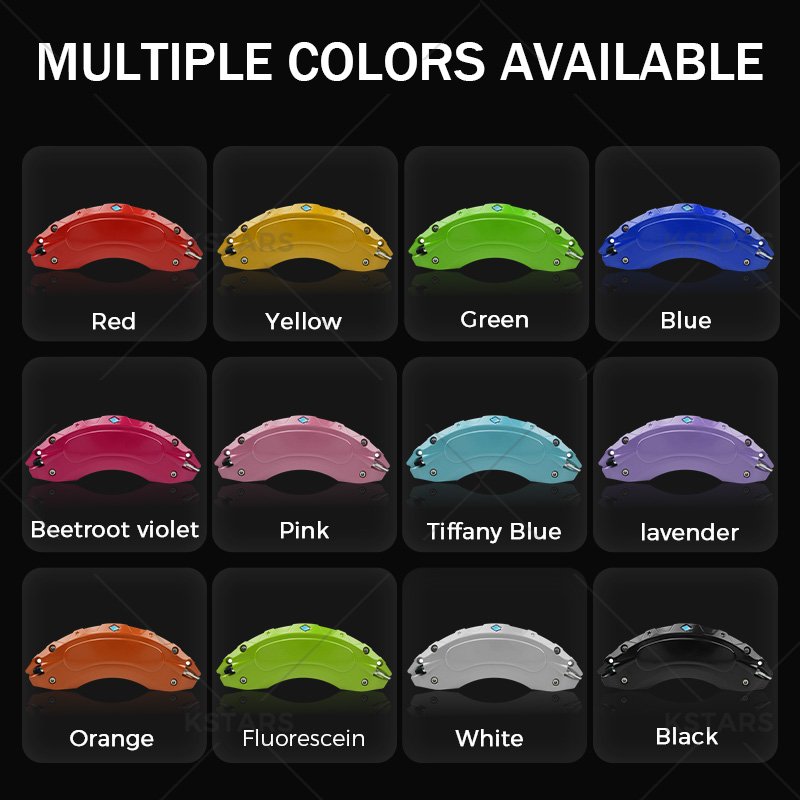 4PCS for Jetour Traveller 2023 2024 Brake Caliper Cover Aluminium Alloy 18 19 Inches 12 Colors Car Brakes Decoration Accessories