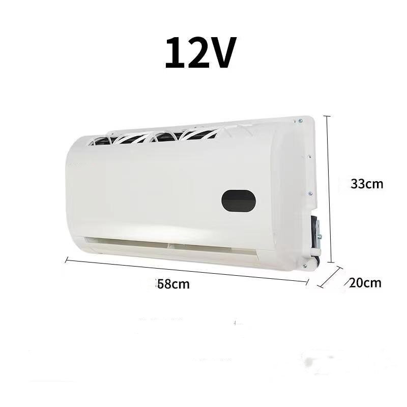 12/24 Volt air Compressor Electric air Conditioner Parking Cooler Auto AC Evaporator for RV Car