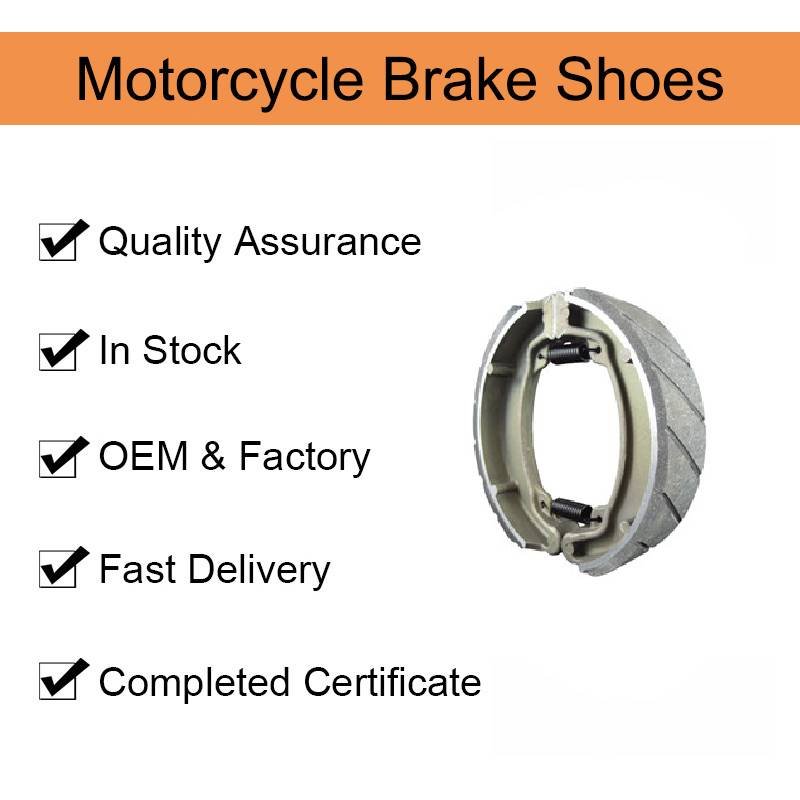 Brake Shoe Motorcycle Spare Parts Top-Selling Motorcycle Parts WY125 Brake Shoe