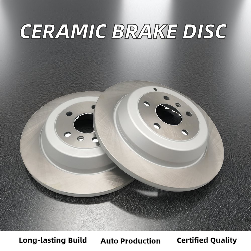 Premium Carbon Ceramic Car Disc Brake Rotor for Toyota Vios and Coaster Enhanced Performance Brake Discs
