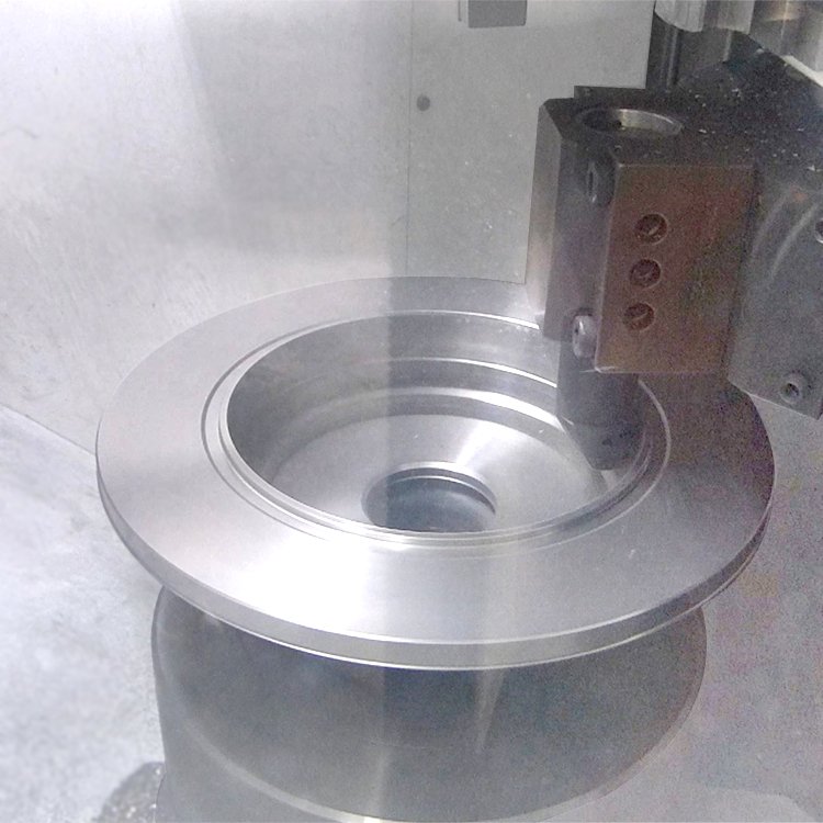 Hengga LYV500 Single Column Special CNC Finish Turning Machine for Brake Disc Precision Turning CNC Vertical Lathe Machine