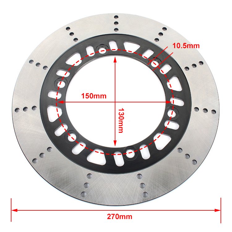 Motorcycle 270mm Disc Brake Rotor for Kawasaki GPZ500S GPZ500R ZX600