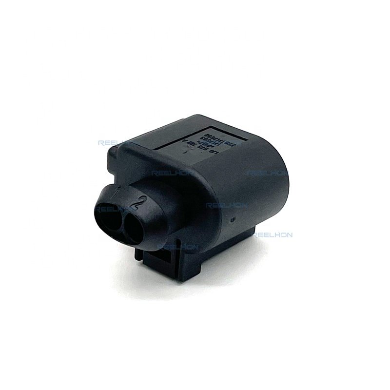2 Pin 3.5mm Female Waterproof Sensor Rear Brake Caliper Motor Cable Harness Connector Plug for VW Audi 1J0973722A