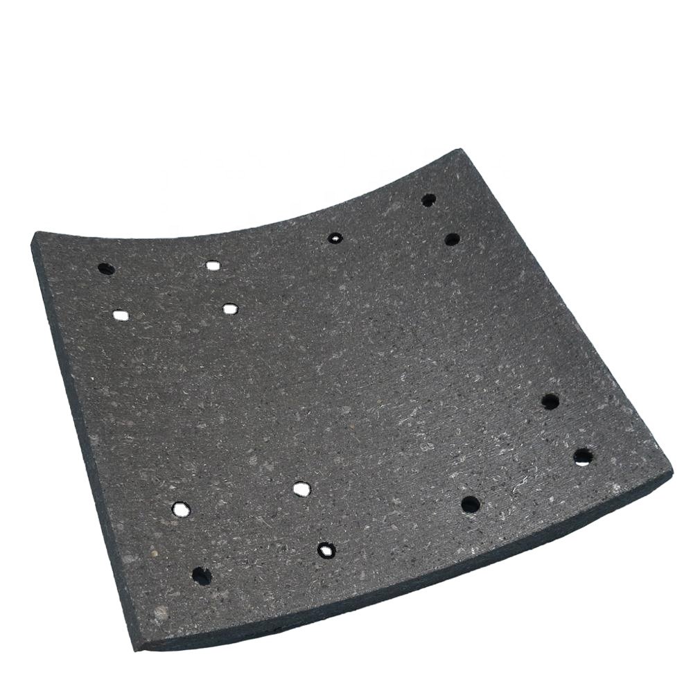 China Factory High Quality 4709 Brake Shoe Non-asbestos Drilled Brake Lining