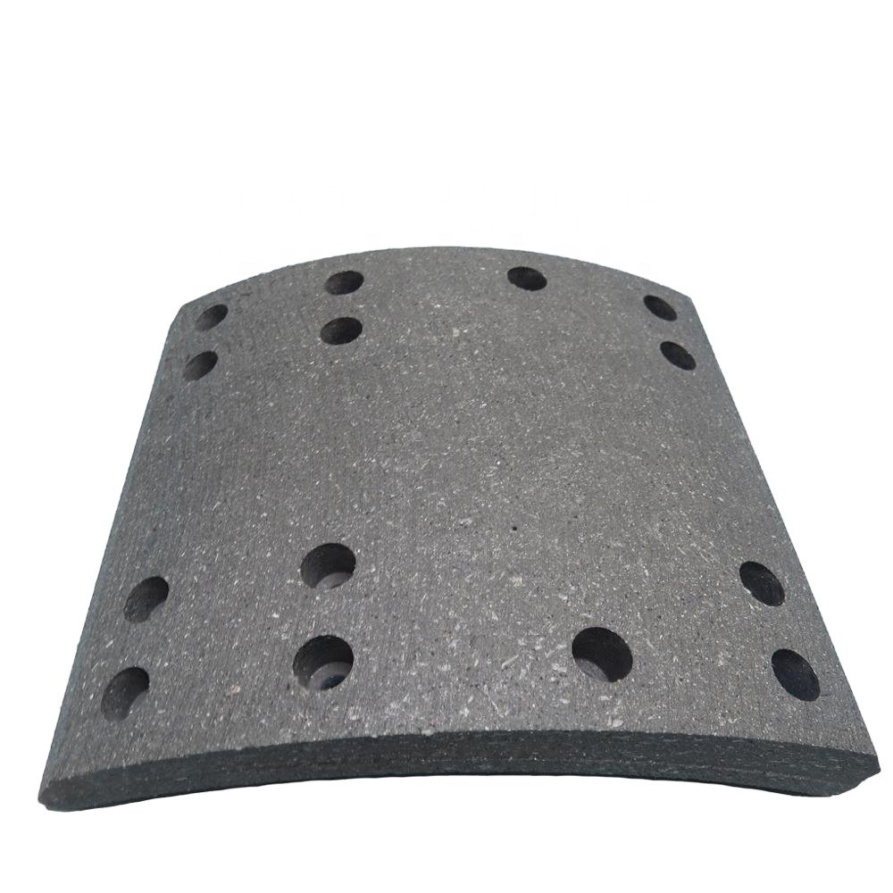China Factory High Quality 4709 Brake Shoe Non-asbestos Drilled Brake Lining