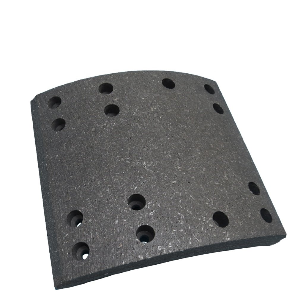 China Factory High Quality 4709 Brake Shoe Non-asbestos Drilled Brake Lining