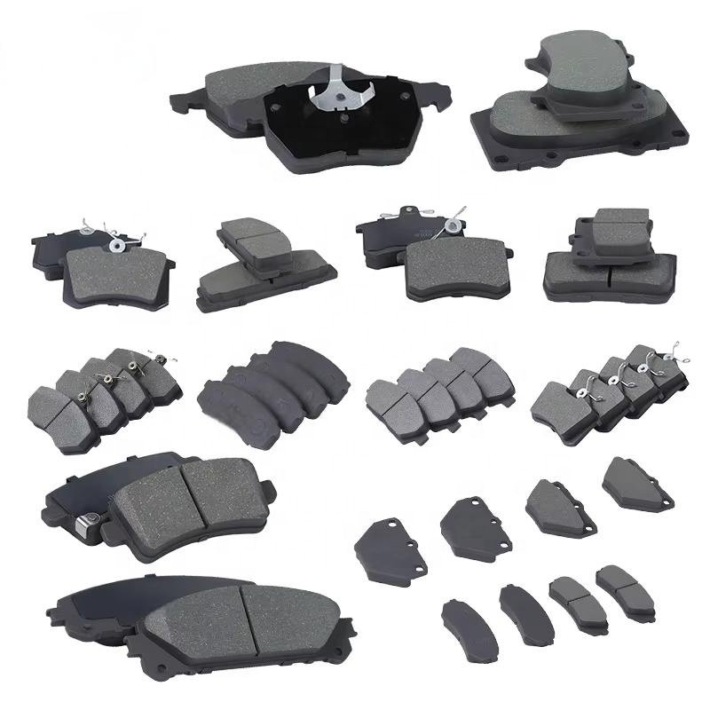 Factory Wholesale Brake Pads for Cars Semi Metallic Ceramic Brake Pad for HYUNDAI Elantra 581012DA30 D11142M
