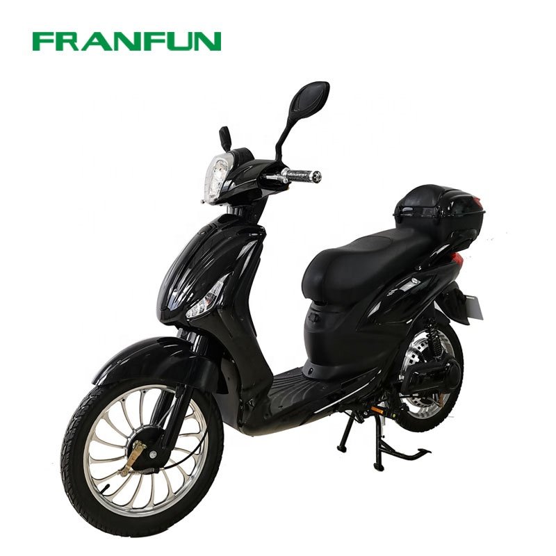 18 Inch Big Wheel City Electric Scooter 500w48v Pedal Assist Electric Moped Ebike with Fat Tyre