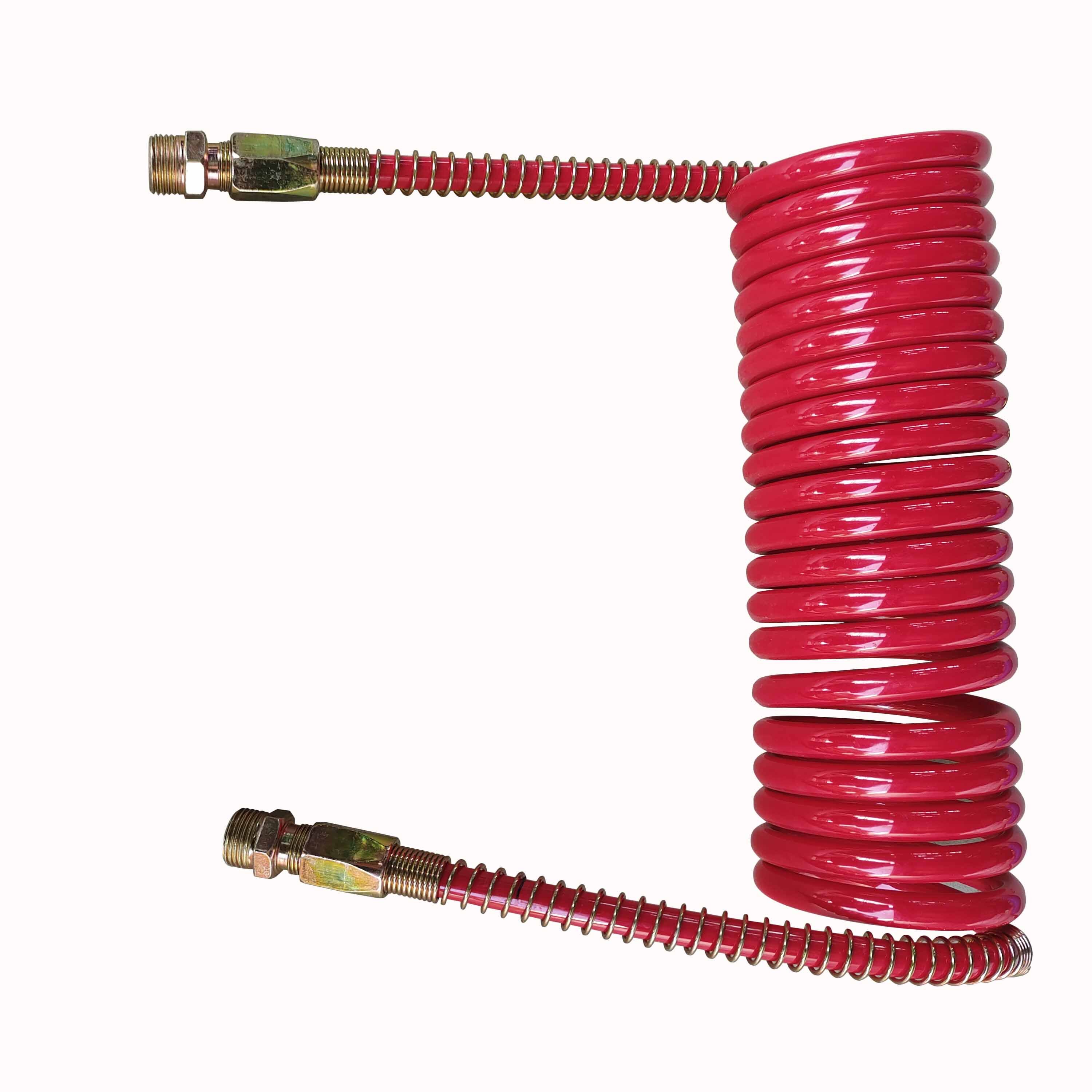High Quality Truck air Brake Coils Hose Flexible Spiral Coil Hose for Truck Trailer