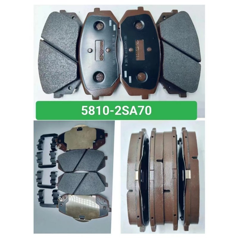 58101-b4a00 58101-2sa51 58101-2wa00 58101-2wa00 58101-38a90 Genuine Hyundai Brake Pads for Hyundai All Models Are Available