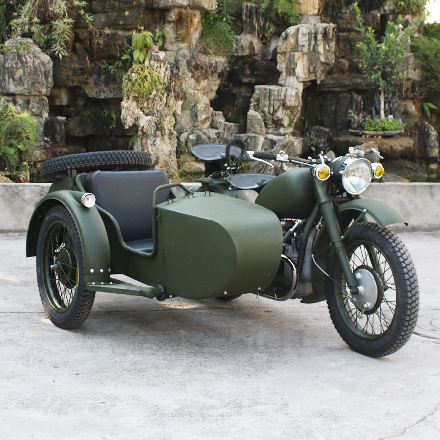 China Makes Cheap Tricycle 750CC Three Wheeled Motorcycle with Side Bucket