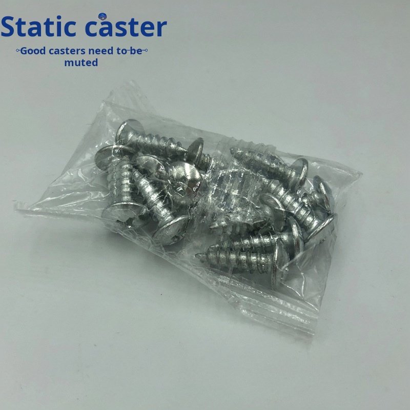 Upgraded Gold Black Caster Brake 1.5inch 2inch Shoe Cabinet Furniture Coffee Table Sofa Silent Universal Caster