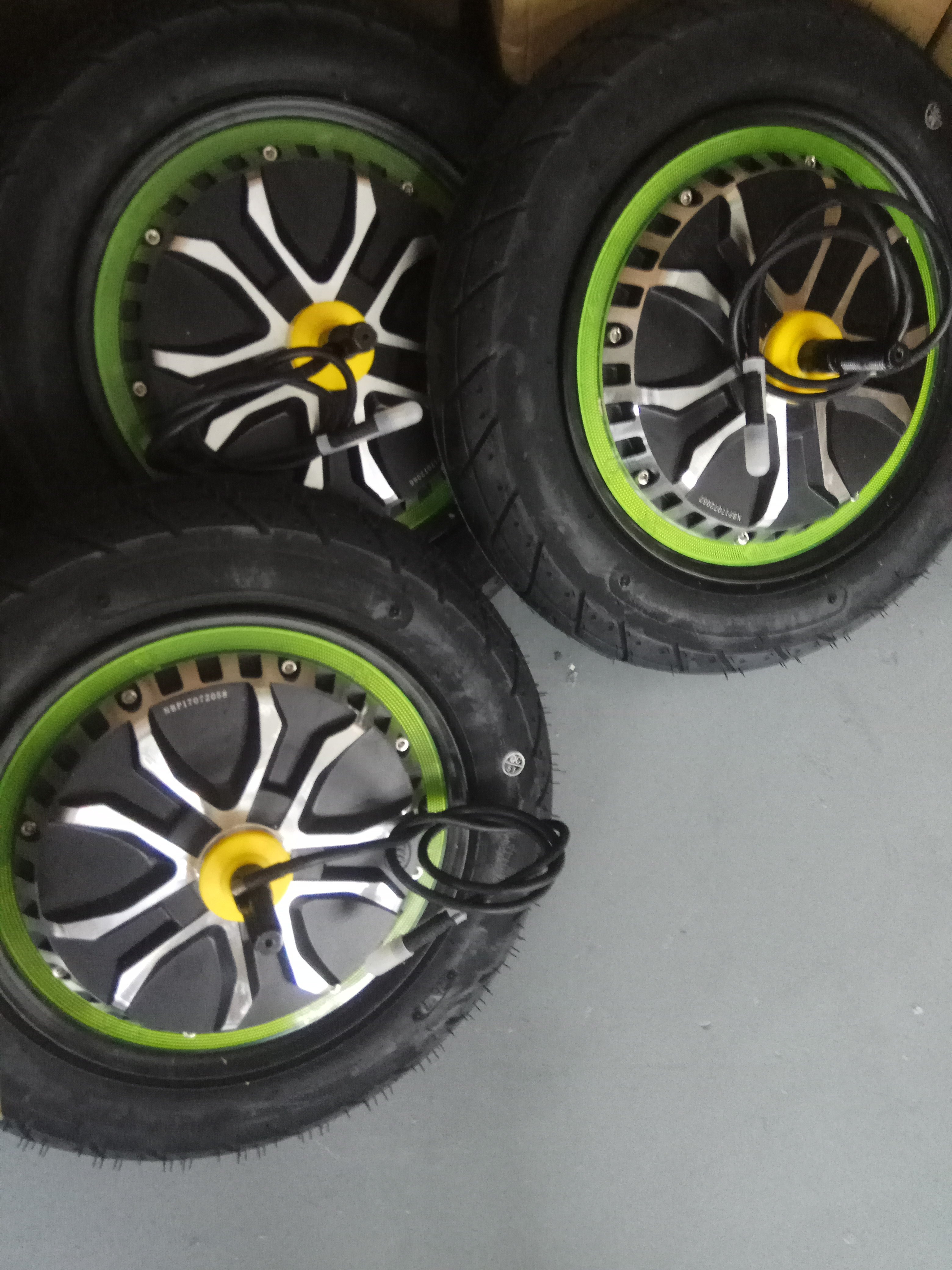 3-6km/h CE Certified 10inch Electric Wheelbarrow Kit 48v 500w Electric Wheel Barrow Kit with 4.0 High Quality Tire and Tube