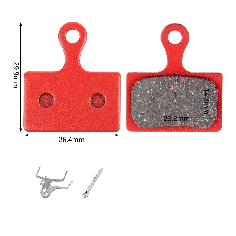 ZOYOSPORTS Mountain Bike Cycling Wear-resistant Brake for XT XTR SAINT SLX DEORE ZOOM Anti-wear Semi - Metalli Bicycle Brake Pad