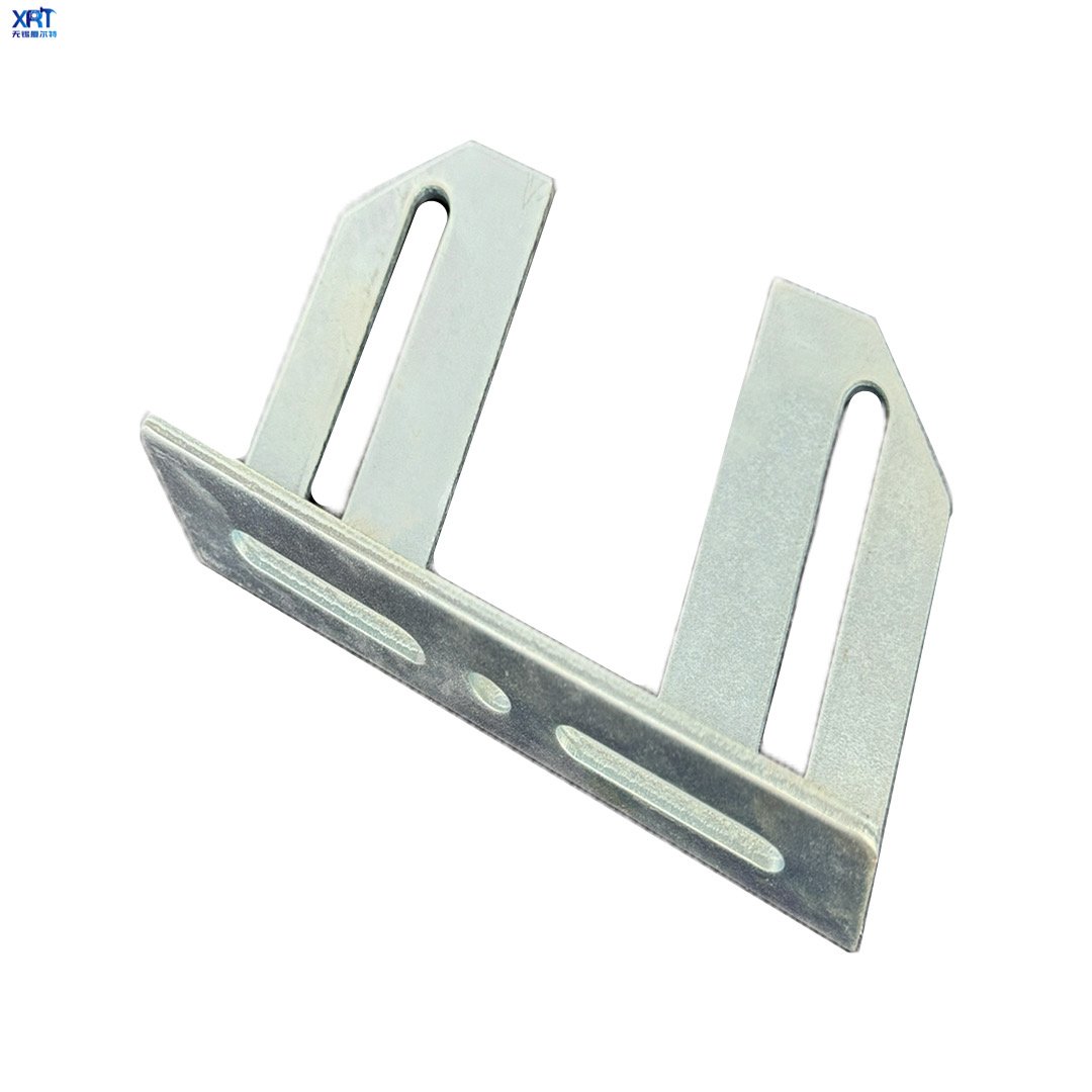 Galvanized Steel Industrial Sectional Door Parts Spring End Bearing Plate Bracket Garage Door Zinc Plated Flag Brackets