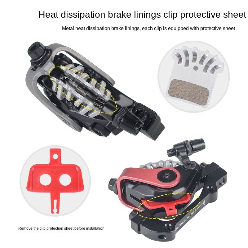 Bilateral Piston Drive Brake Caliper OEM Bike Hydraulic Disc Mtb Oil Disc Braking Bicycle Brakes Caliper