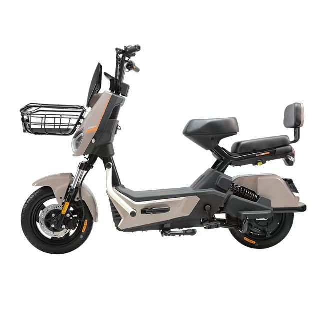 2025 High Quality 48V Black Electronic Smart Scooter Cheap and Reliable with Integrated Battery and Advanced Digital Features