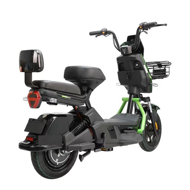 2025 High Quality 48V Black Electronic Smart Scooter Cheap and Reliable with Integrated Battery and Advanced Digital Features