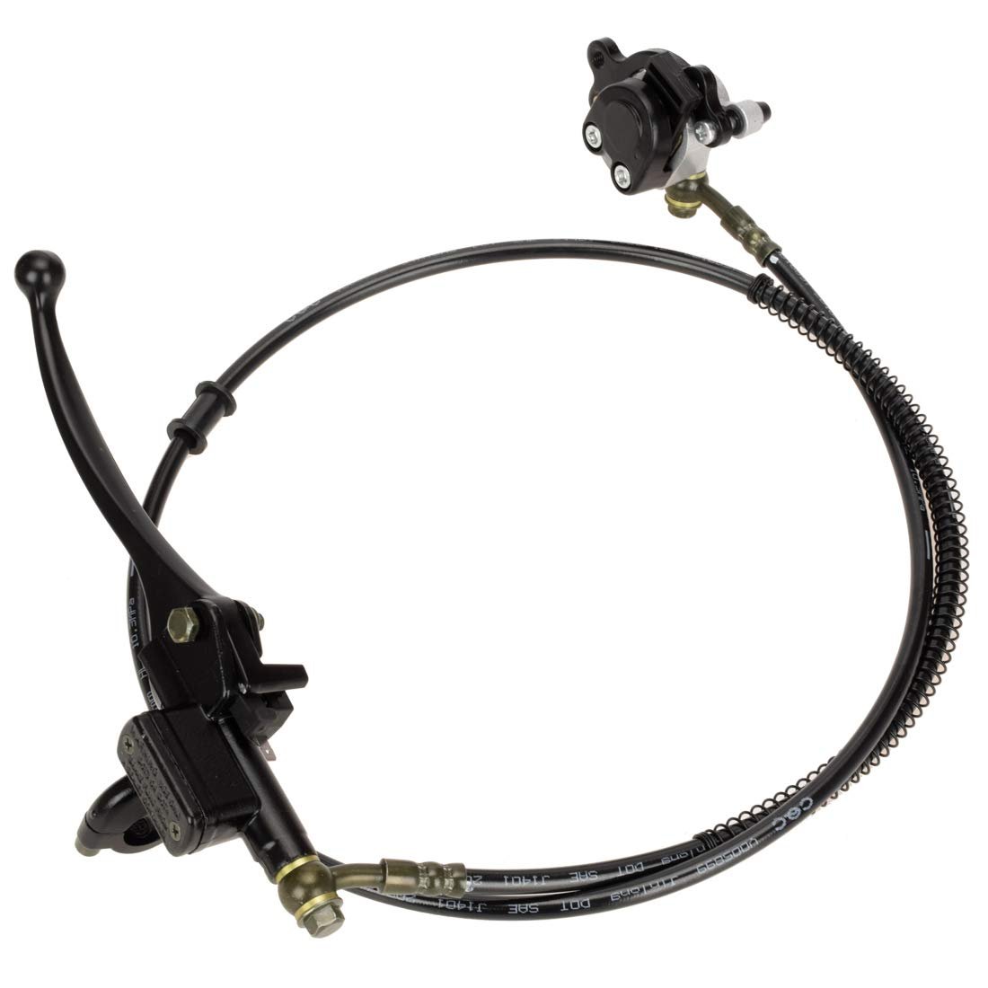 HIAORS Rear Hydraulic Disc Hand Brake Master Cylinder Caliper for Razor MX500 MX650 RSF650 Electric Dirt Bike Parts