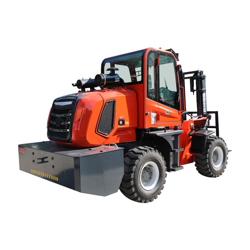 CE EURO 5 China Manufacturer 4x4 5 Ton Diesel Forklift Trucks All Terrain Forklift