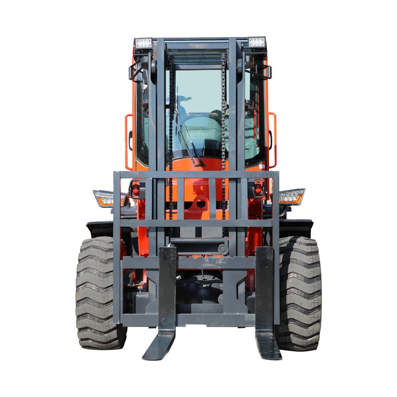 CE EURO 5 China Manufacturer 4x4 5 Ton Diesel Forklift Trucks All Terrain Forklift