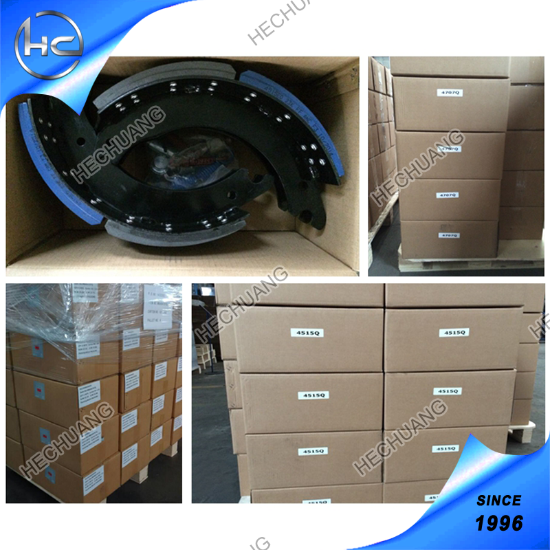 Completed Brake Shoe for American Truck or Trailer Brake Shoe with Hardwair Repair Kit 4515Q/4515 Brake Shoe Assembly