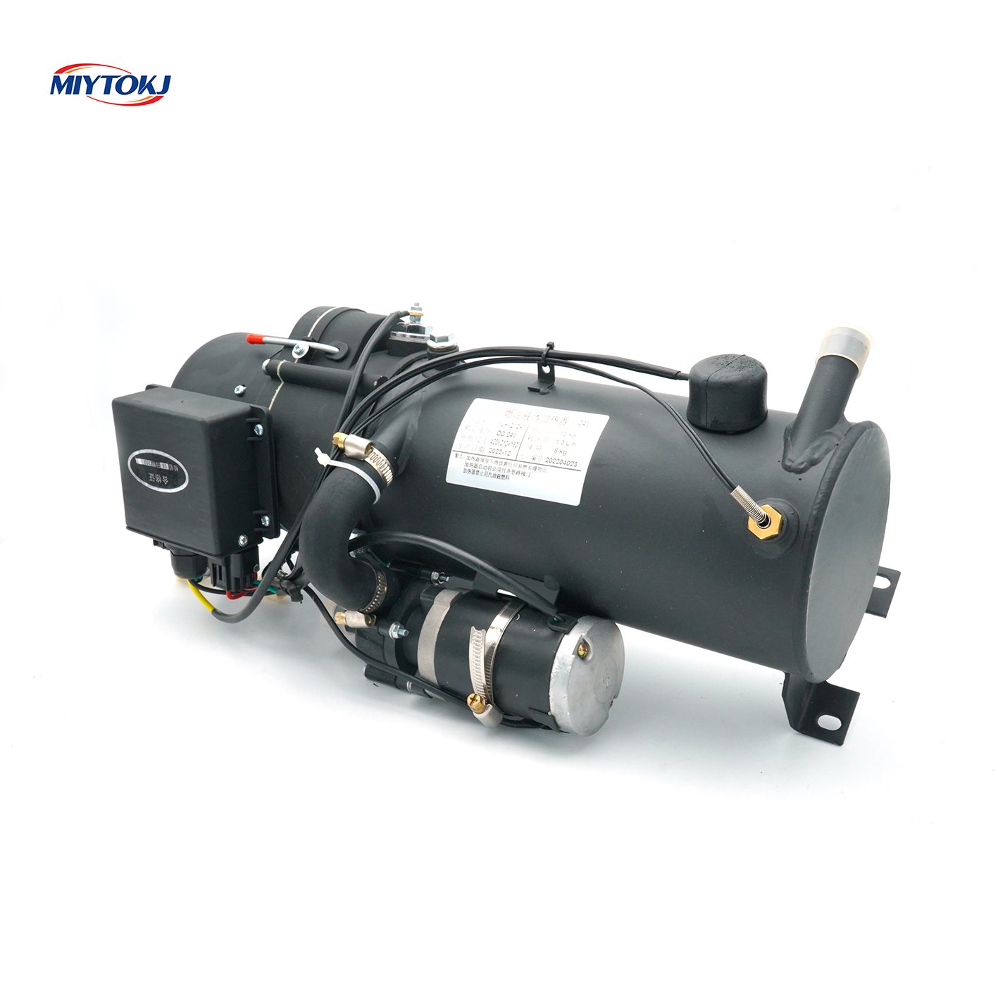 DC 12V Parking Air Heater for Outdoor Places Like RVs Ships Buses with LCD Switch for Water Heating in Cars and Trucks