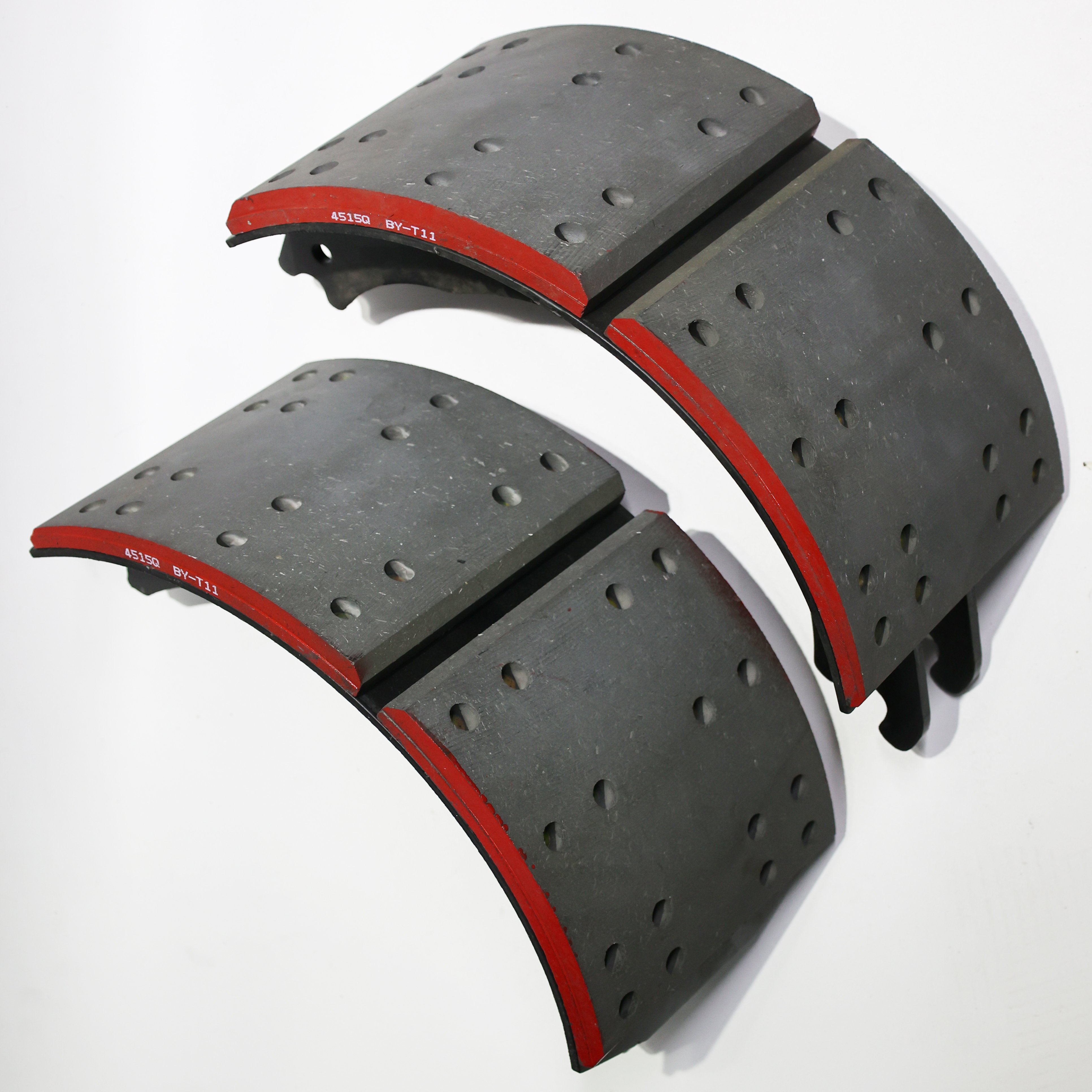 Heavy Duty Parts 4709 4707 4515 4515Q Truck Brake Shoe Brake Lining with Repair Kits