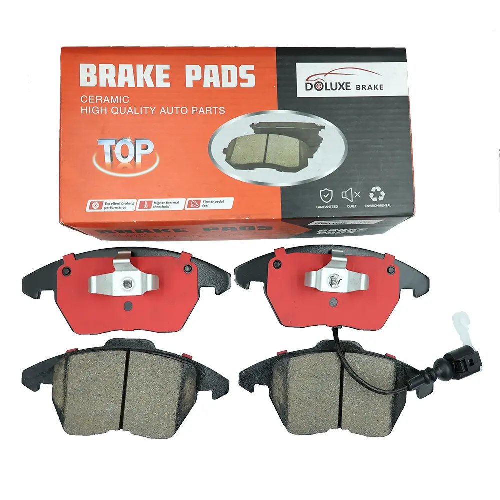 OEM 4B0698151E Automatic Brake Systems Break Pads Spare Parts Professional Manufacturer Ceramic Brake Pads for Audi VW