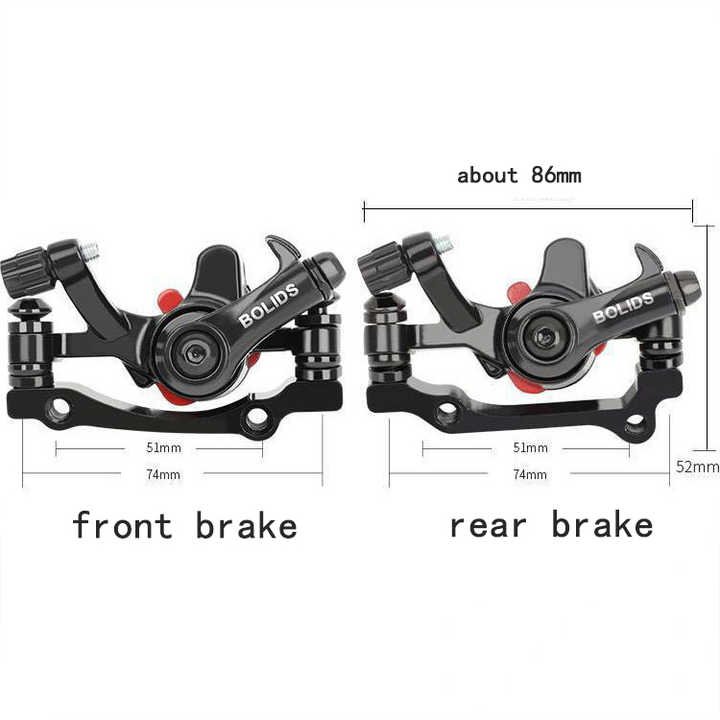Bicycle Disc Brake Aluminum Alloy BB8 F180 R160 and F160 R140 Mechanical Caliper Disc Brakes for Mountain Road MTB Bike