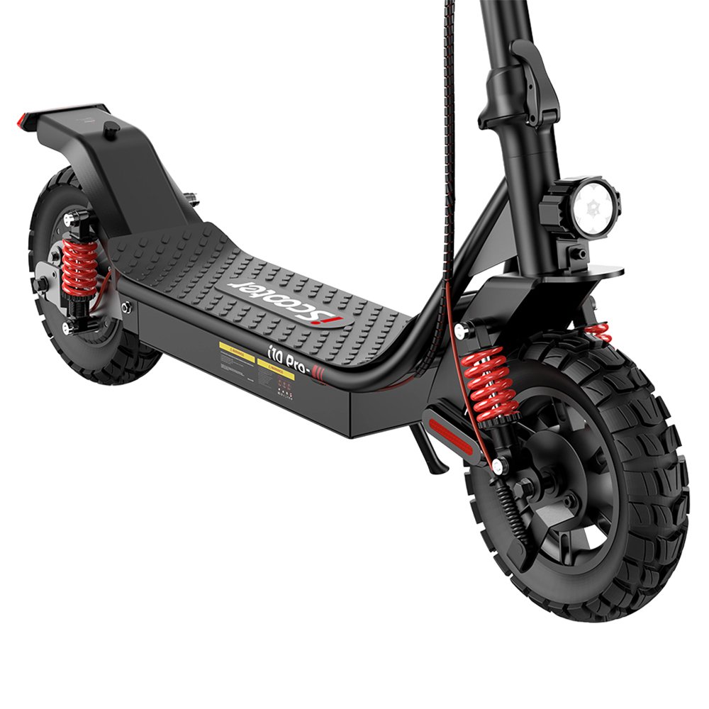 800W 48V 15Ah 10-inch 45km/h 60km Range iScooter i10 Pro Electric Scooter With Electronic Brake & Drum Brake